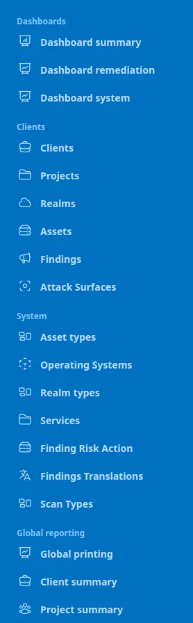 Sanitized cybersecurity product domain navigation