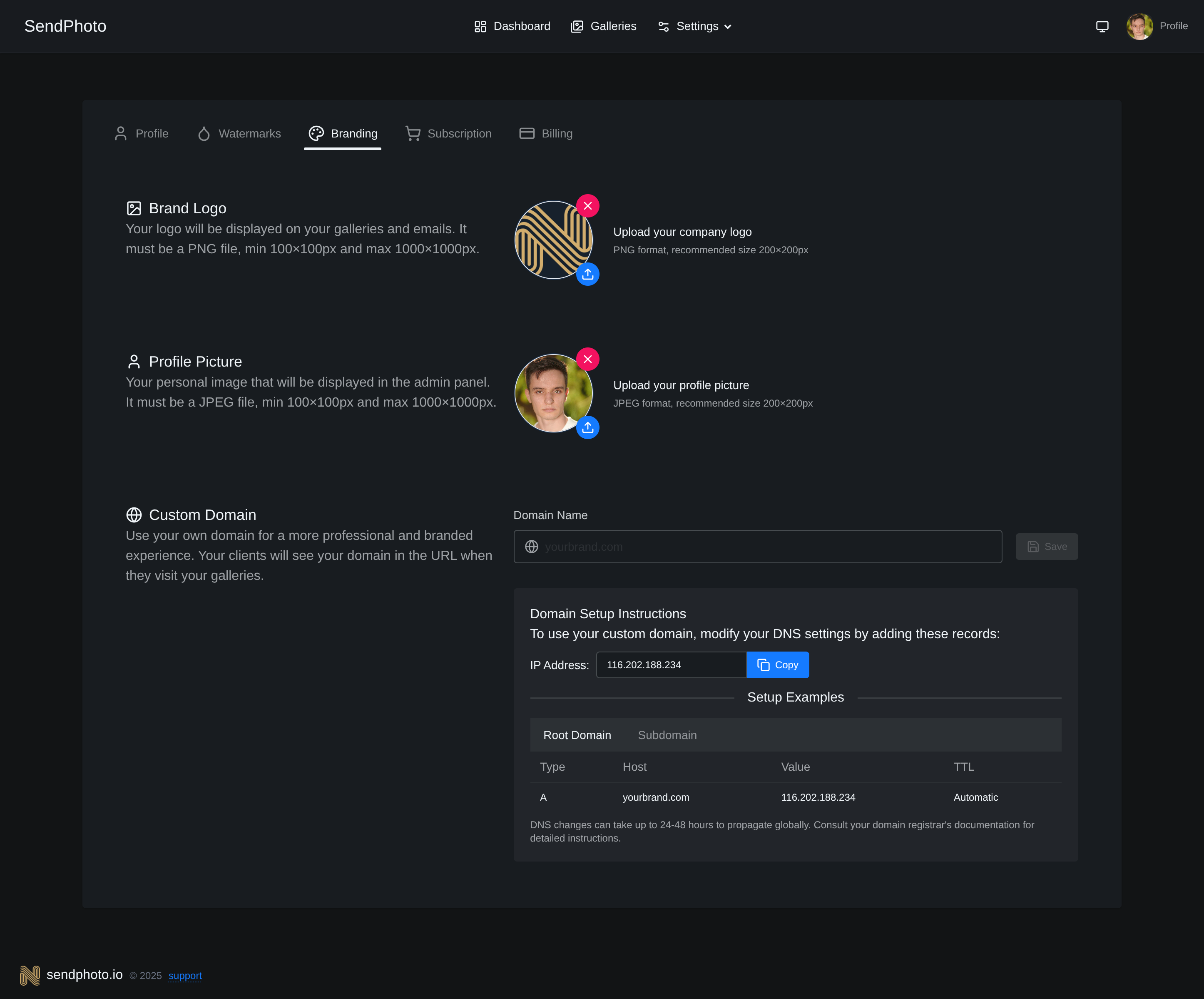 SendPhoto - Feature 1